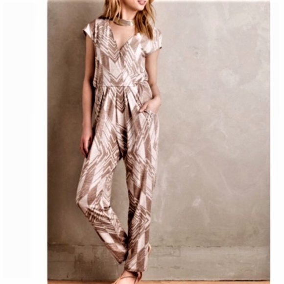 Anthropologie Pants - Coreylynncalter Anthropologie Jumpsuit Jumper M